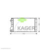 KAGER 31-0977 Radiator, engine cooling